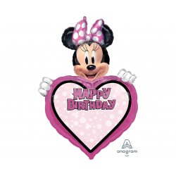 Μπαλόνι Φοιλ Σχήμα Minnie Mouse Forever Personalized / 60 x 83 εκ