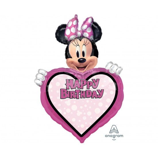 Μπαλόνι Φοιλ Σχήμα Minnie Mouse Forever Personalized / 60 x 83 εκ