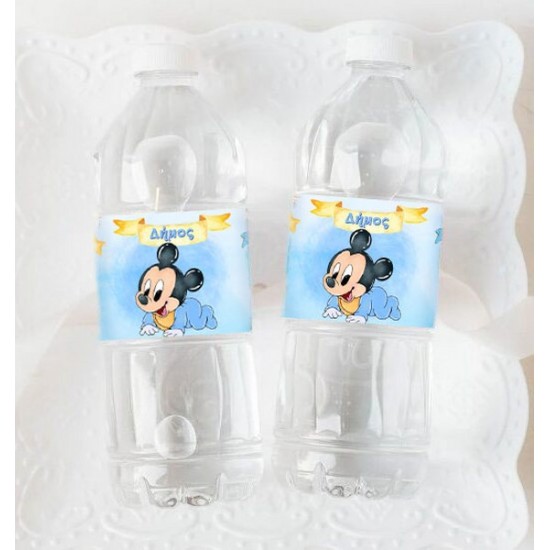 Ετικέτες Για μπουκάλια Νερού Baby Mickey (8 τεμ) Ετικέτες Για μπουκάλια Νερού Baby Mickey (8 τεμ)