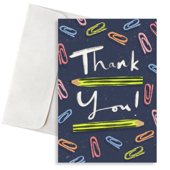 Ευχετήρια Κάρτα για Δασκάλα/Δάσκαλο Thank You