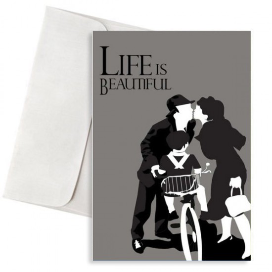 Ευχετήρια Κάρτα Life Is Beautiful Ευχετήρια Κάρτα Life Is Beautiful