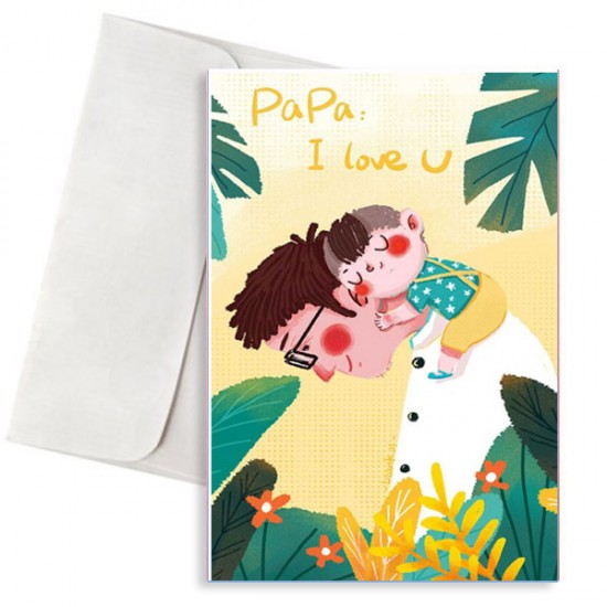 Κάρτα Papa I Love You Κάρτα Papa I Love You