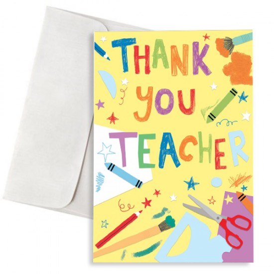 Ευχετήρια Κάρτα – Thank You Teacher