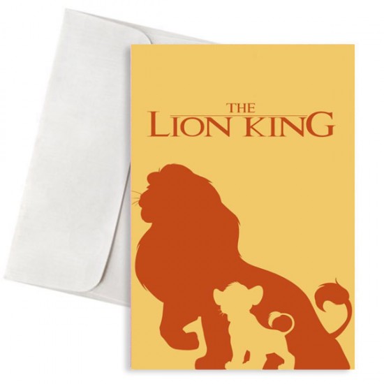 Ευχετήρια Κάρτα The Lion King Ευχετήρια Κάρτα The Lion King