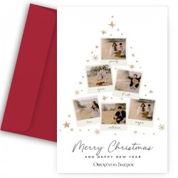 Ευχετήρια Χριστουγεννιάτικη Κάρτα – “Δέντρο Φωτογραφιών”