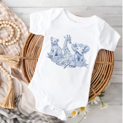 Φορμάκι – Blue Toile Ζώα Της Ζούγκλας