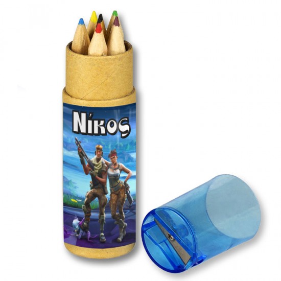 Ξυλομπογιές με όνομα Fortnite Ξυλομπογιές με όνομα Fortnite