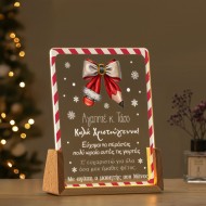 Φωτιστικό led για Δάσκαλο – Καλά Χριστούγεννα