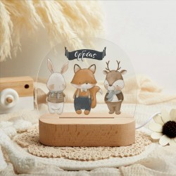 Φωτιστικό LED με βάση – Woodland