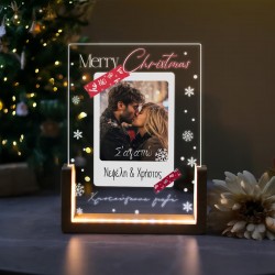 Φωτιστικό led με βάση για Ζευγάρι – Χριστούγεννα Μαζί