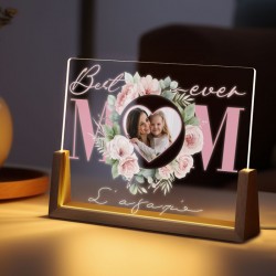 Φωτιστικό led με φωτογραφία – Best Mom Ever