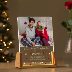 Φωτιστικό led με φωτογραφία – Δώρο