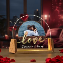 Φωτιστικό led με Φωτογραφία – Golden Love