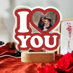 Φωτιστικό led με φωτογραφία – I Love You