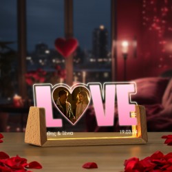 Φωτιστικό led με Φωτογραφία – Pinky Love