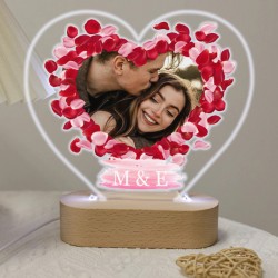 Φωτιστικό με φωτογραφία – Love Petals