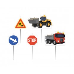 Κεράκια Construction Party / 5 τεμ