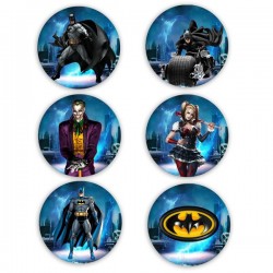 Κονκάρδες Batman (6 τεμ)