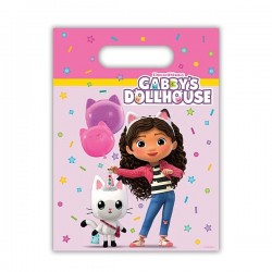 Τσαντάκια Δώρων Πλαστικά Gabby's Dollhouse