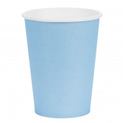 Γαλάζια Χάρτινα Ποτήρια (6 τεμ)