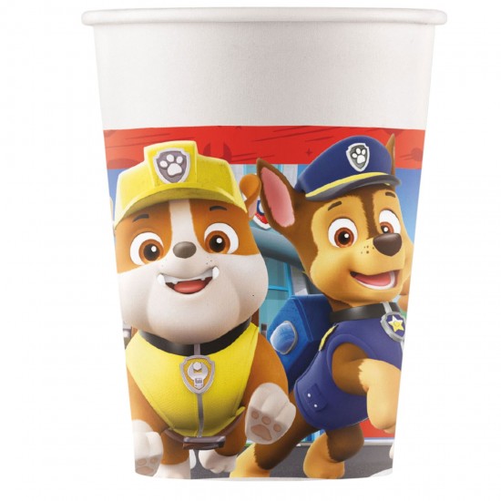 Ποτήρια Paw Patrol – Rescue Heroes (8 τεμ)