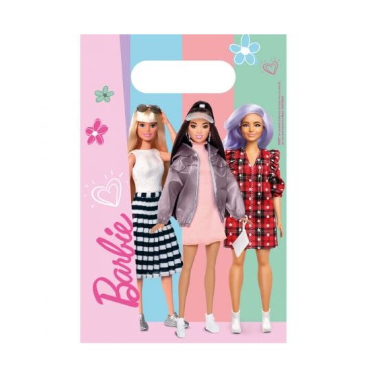Σακουλάκια Δώρων Barbie Sweet Life 23.6 x 15.8 εκ / 8 τεμ Σακουλάκια Δώρων Barbie Sweet Life 23.6 x 15.8 εκ / 8 τεμ