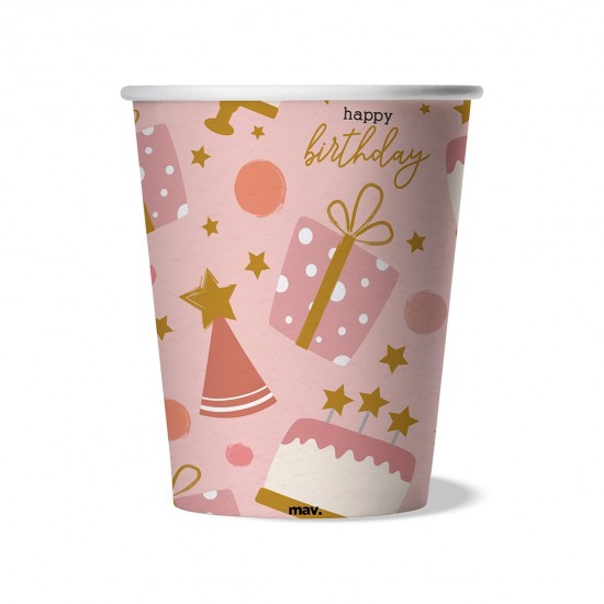 Ποτήρια Rose Confetti (8 τεμ) Ποτήρια Rose Confetti (8 τεμ)