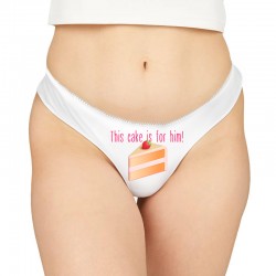 Γυναικείο Εσώρουχο με Εκτύπωση – Cake For Him