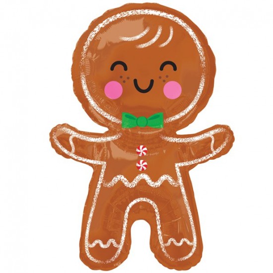 Μπαλόνι Foil 31″ Gingerbread Man Μπαλόνι Foil 31″ Gingerbread Man