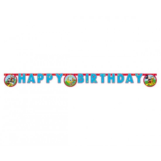 Γιρλάντα “Happy Birthday”Mickey Mouse 2.2m Γιρλάντα “Happy Birthday”Mickey Mouse 2.2m