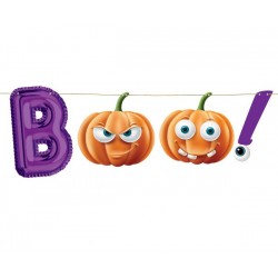 Γιρλάντα Hallooween Boo 150cm