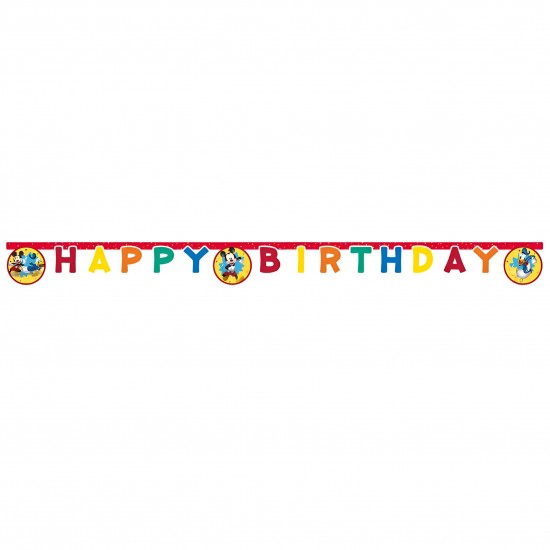 Γιρλάντα Happy Birthday Mickey (200 cm)