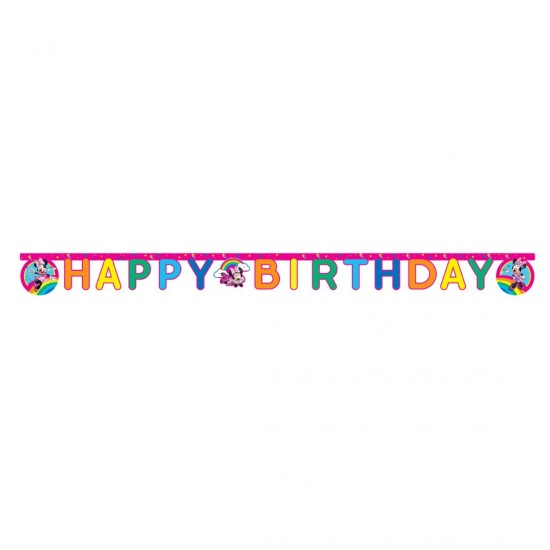Γιρλάντα Happy Birthday Minnie (200 cm) Γιρλάντα Happy Birthday Minnie (200 cm)