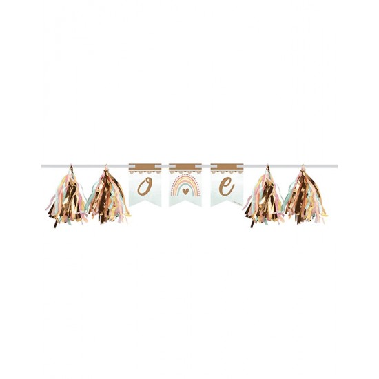 Γιρλάντα Kαρέκλας Boho Rainbow One Xάρτινο Creative Converting Γιρλάντα Kαρέκλας Boho Rainbow One Xάρτινο Creative Converting