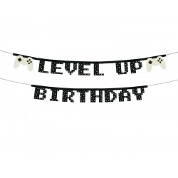 Γιρλάντα Level up Birthday Game 2,5m
