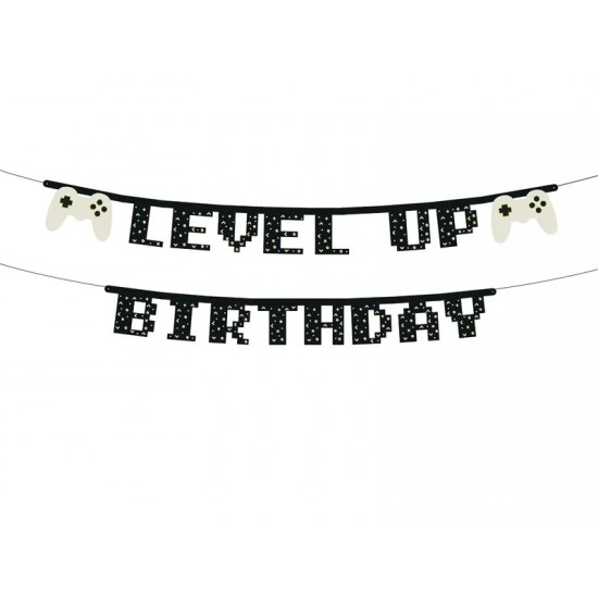 Γιρλάντα Level up Birthday Game 2,5m Γιρλάντα Level up Birthday Game 2,5m