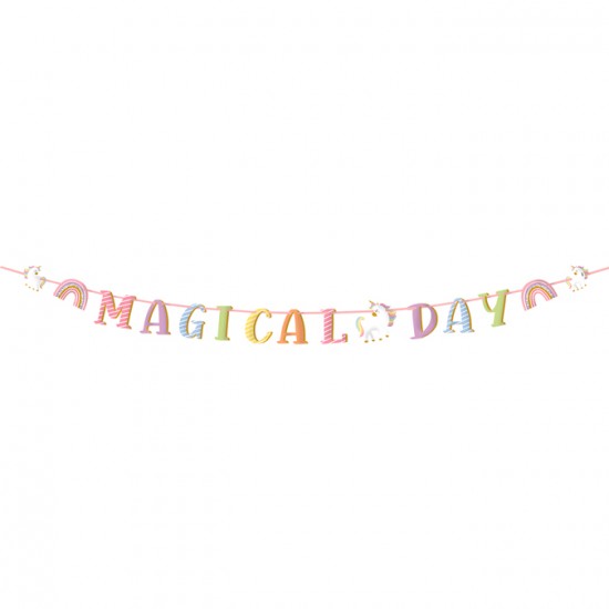 Γιρλάντα Magical Day Μονόκερος – Ουράνιο Τόξο 3m Γιρλάντα Magical Day Μονόκερος – Ουράνιο Τόξο 3m