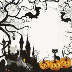 Χαρτοπετσέτες Μεγάλες Spooky 20τεμ