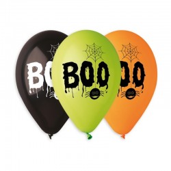 Μπαλόνια Λάτεξ 13″ Spider Boo 