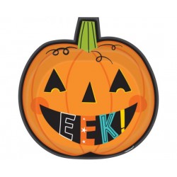 Πιάτα Μεγάλα Κολοκύθα / 8τεμ Pumpkin