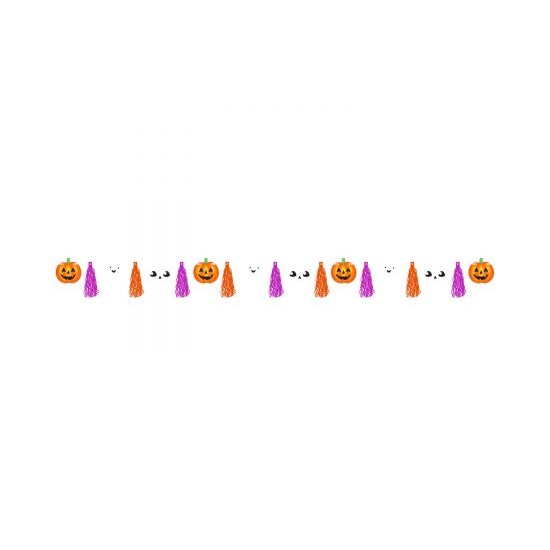 Γιρλάντα Tassel με φούντες Halloween Friends / 3μ Γιρλάντα Tassel με φούντες Halloween Friends / 3μ