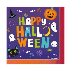 Χαρτοπετσέτες Μεγάλες Hallo-ween Friends /16 τεμ