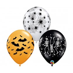 Μπαλόνια Λάτεξ 11" Spooky Assortment 3τεμ