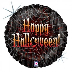 Μπαλόνι Foil Ιστός Αράχνης Halloween 46cm