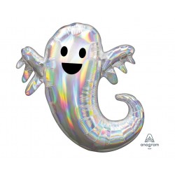 Μπαλόνι Foil Holographic Iridescent Φάντασμα / 63 x 71 εκ