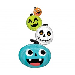Μπαλόνι Foil Multiballoon Pumpkin Stacker