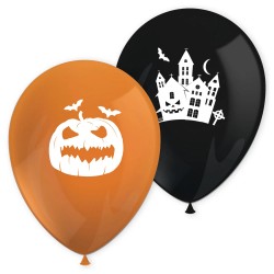 Μπαλόνια Λάτεξ Halloween (8 τεμ)