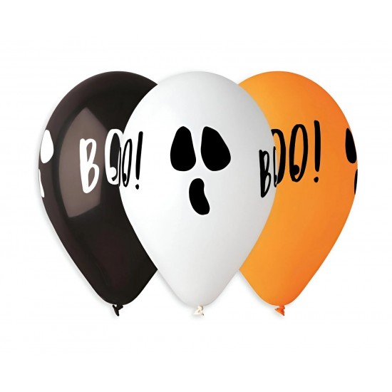 Μπαλόνια Λάτεξ Halloween – Φαντάσματα Boo (5 τεμ) Μπαλόνια Λάτεξ Halloween – Φαντάσματα Boo (5 τεμ)