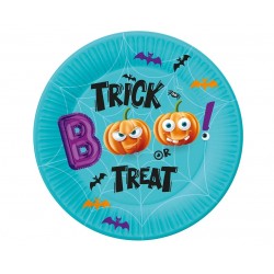 Πιάτα Μικρά Boo – Trick Or Treat (6 τεμ)