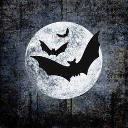 Χαρτοπετσέτες Μεγάλες Moon & Bats 20τεμ
